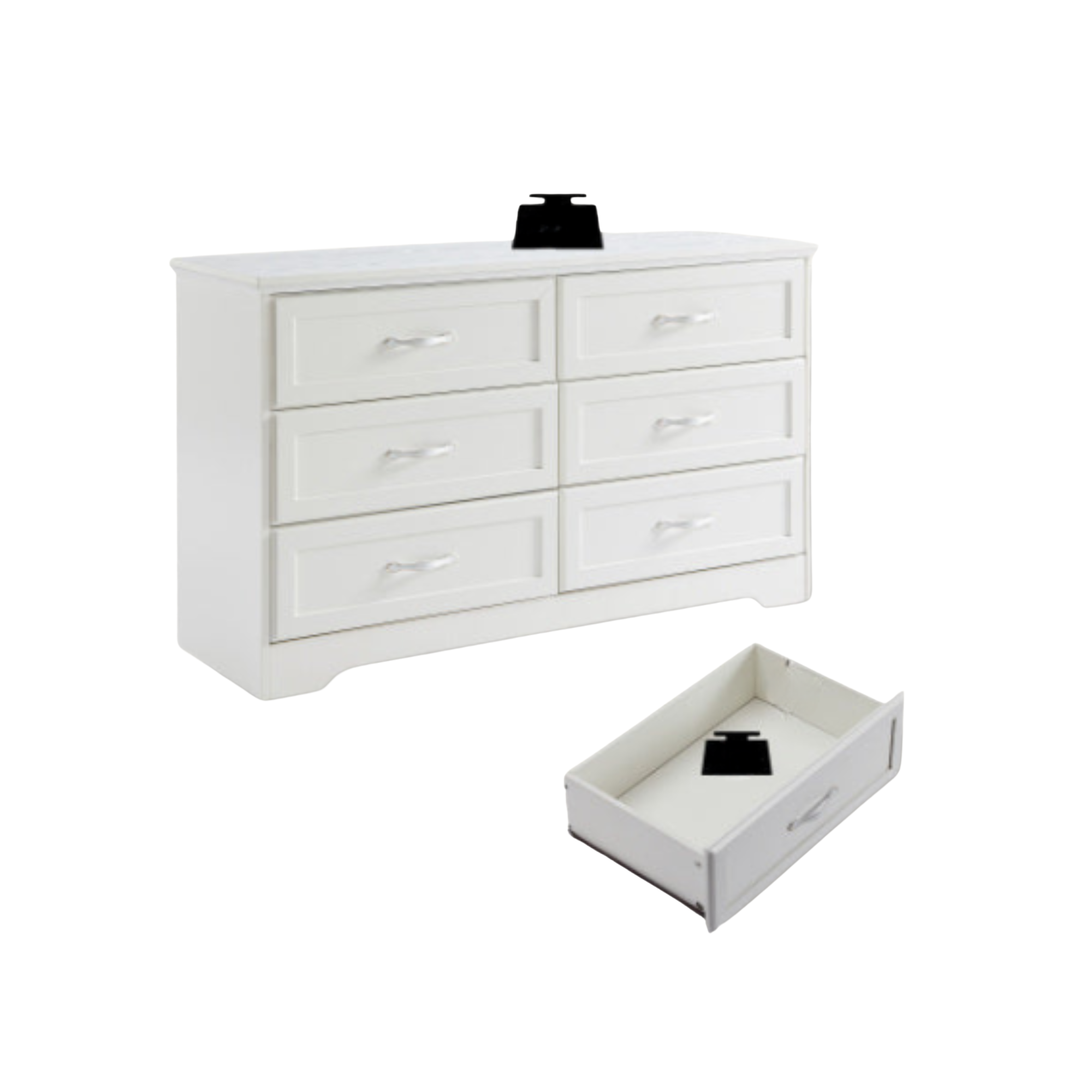 Modern 3-Drawer Dresser