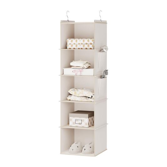 Premium 5-Shelf Hanging Closet Organizer