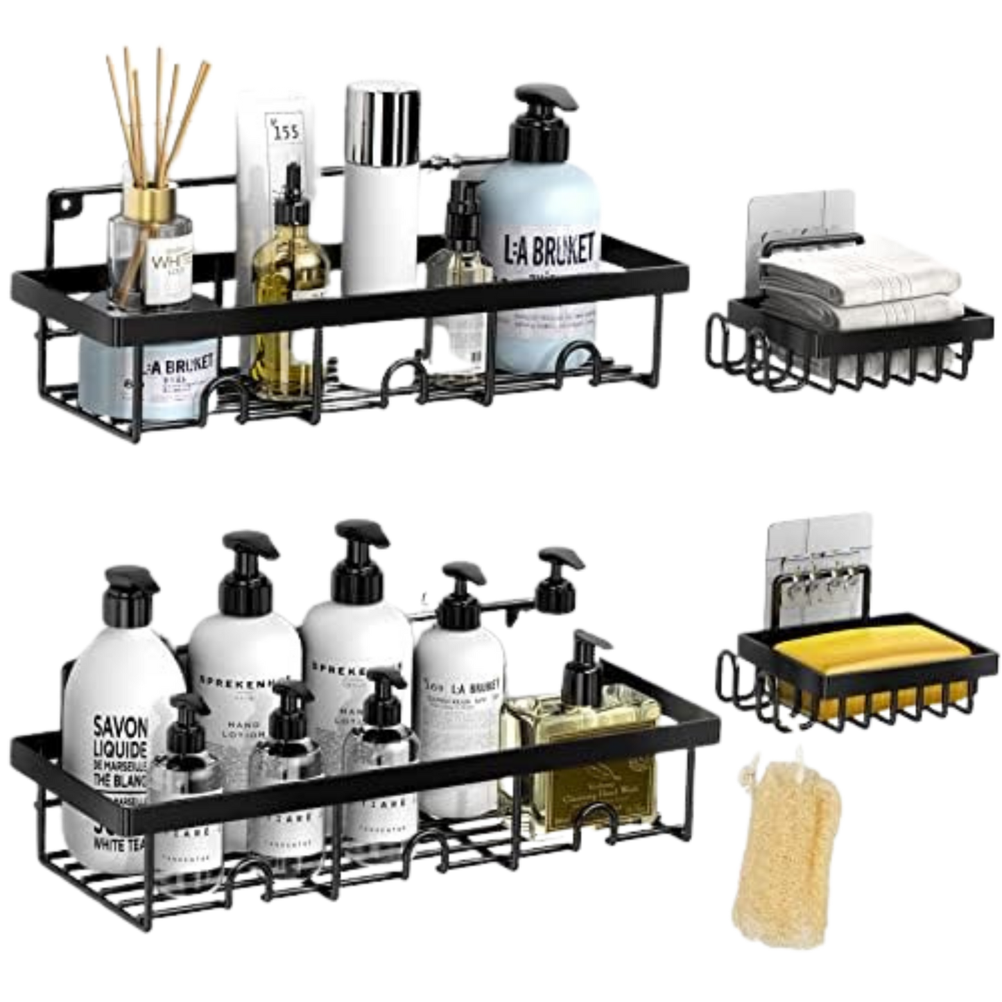 Shower Organizer Wall Mounted