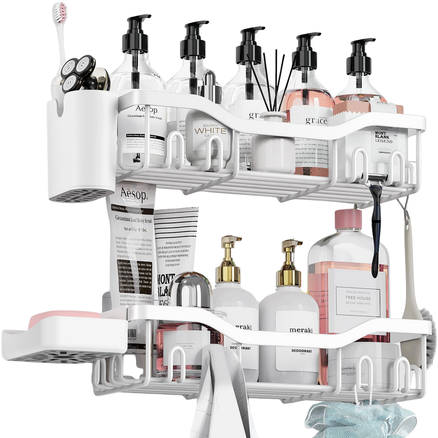 Adhesive Shower Caddy Organizer
